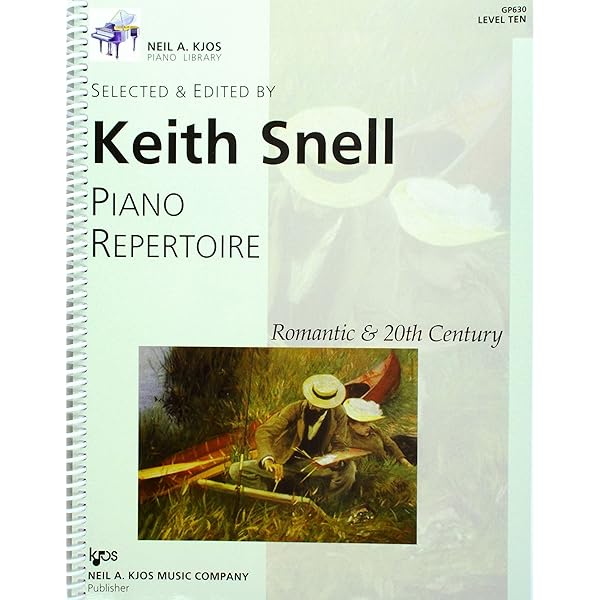 GP630 - Piano Repertoire - Romantic and 20th Century - Level 10